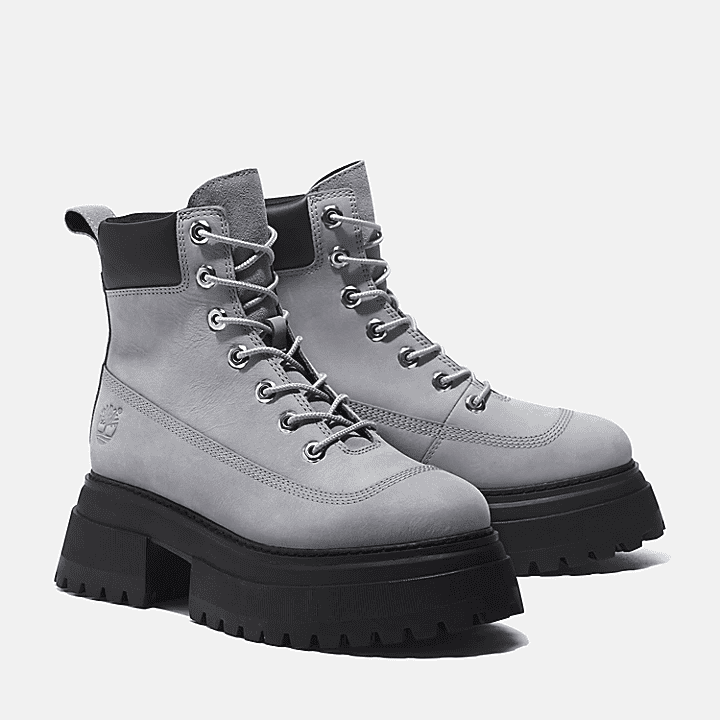 Timberland Sky6 Inch Boot for Women in Grey